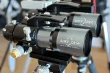 AIRY DISK 60ED 鏡筒 2 本を双眼望遠鏡キットで組んだ状態