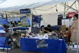 胎内星まつり 2025 の ASTROTRIP ブース（昼間）